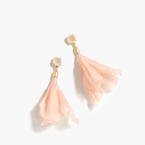 J. Crew Soft Drop Petal Earrings